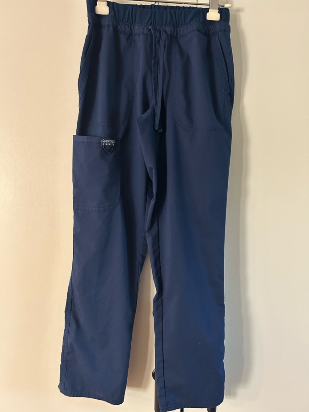 Women’s Straight Leg Drawstring Pants in Navy